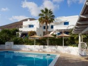 Koutouloufari Kreta, Koutouloufari: Hotel im Kykladenstil mit 13 Apartments, Pool, Garten und Café / Bar zu verkaufen Gewerbe kaufen